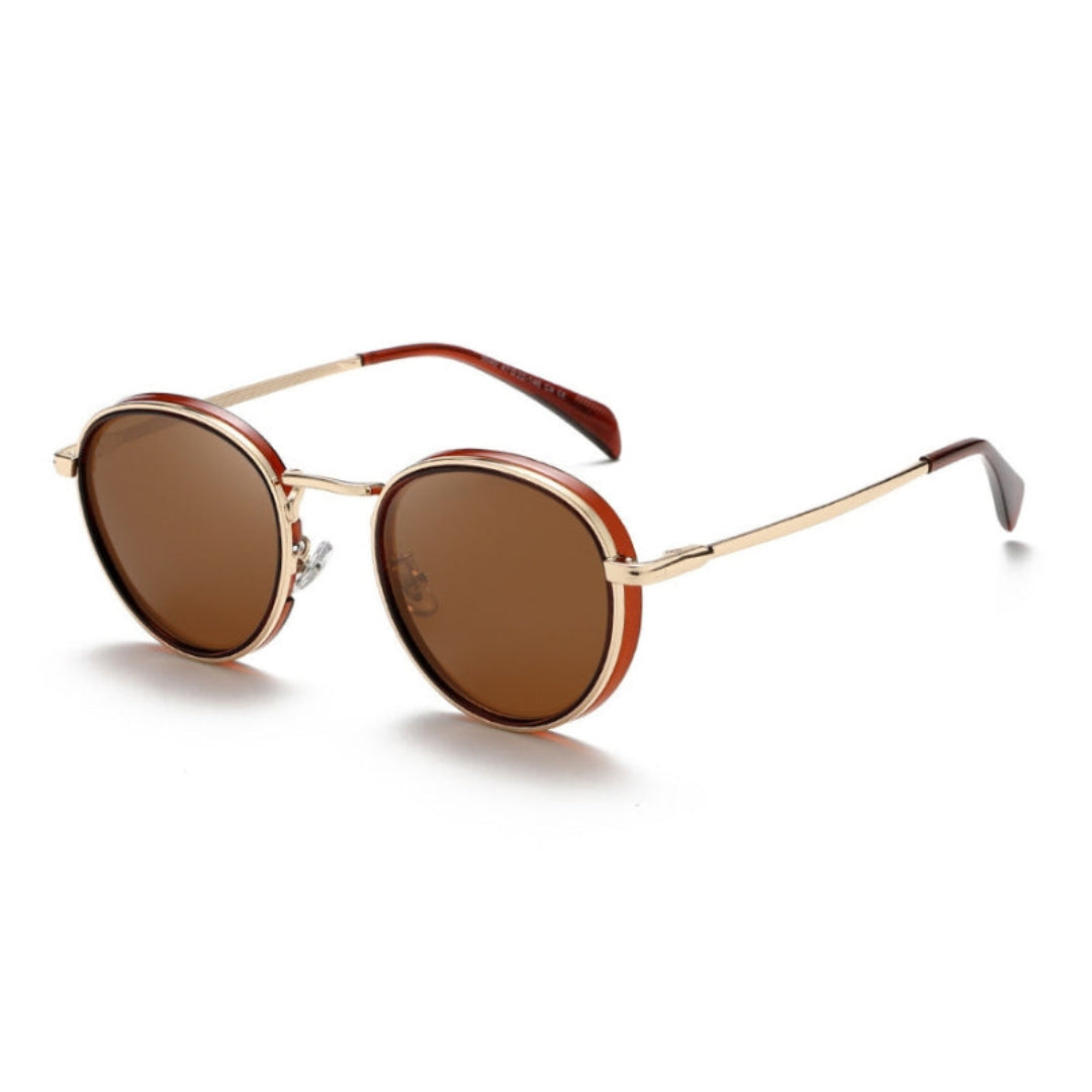 Lunettes De Soleil Rondes Sauvage Par Waylynn Allure Vintage Moderne Et Robustesse Pour Le Quotidien