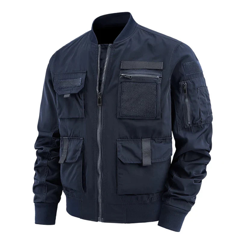 Veste Amawinc Venture Multipoches Velcro Pour Homme Avec Poches Zippées Sécurisées Et Utilité Robuste Pour Aventure