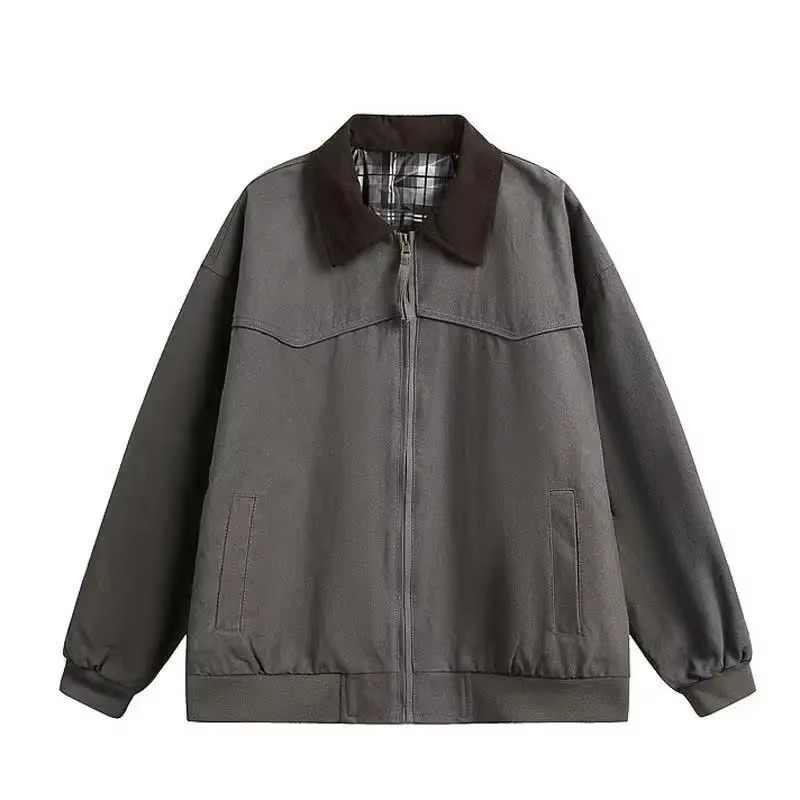 Manteau De Travail Vintage Américain En Coton Pour Homme Confort Toute La Journée Et Style Durable