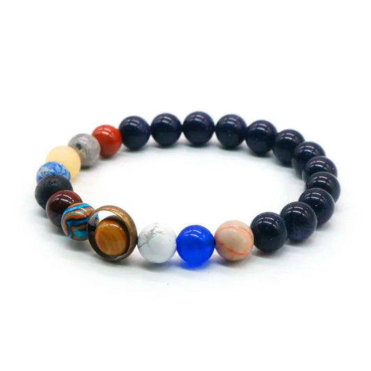 Celestial Orbit - Natural Stone Bracelet - Amawinc
