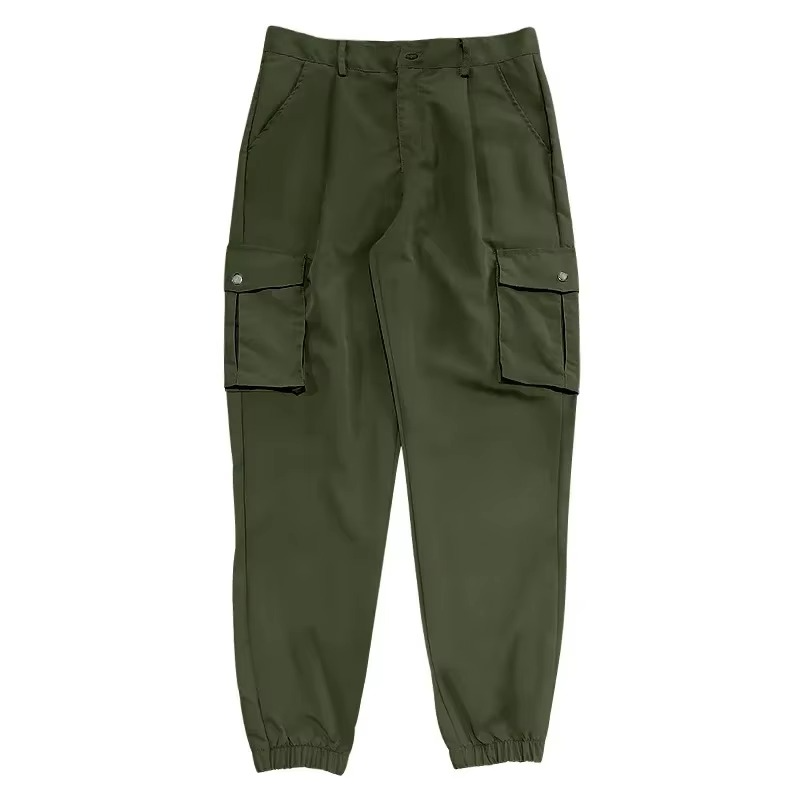 Pantalon Cargo Jogger Homme Amawinc À Multiples Poches Pour Activités En Plein Air Et Confort Quotidien