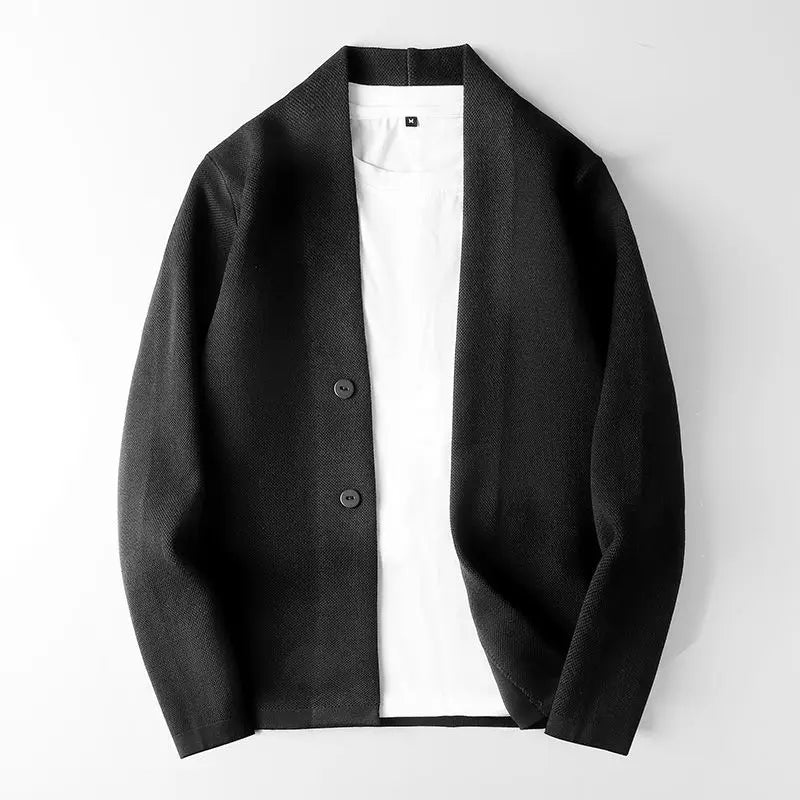 Cardigan Femme Amawinc Col Châle Maille Douce Décontractée Avec Bouton Unique Et Confortable