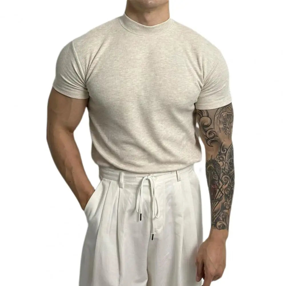 T Shirt Zyran Slim Fit Respirant Avec Technologie Anti Odeur Pour Confort Toute La Journée