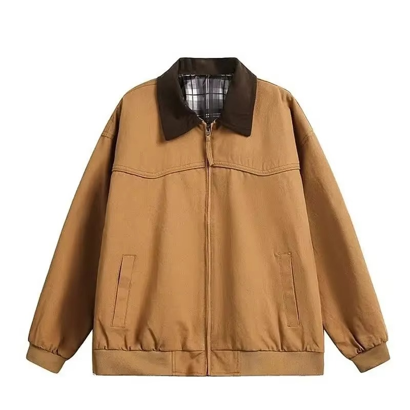 Manteau De Travail Vintage Américain En Coton Pour Homme Confort Toute La Journée Et Style Durable