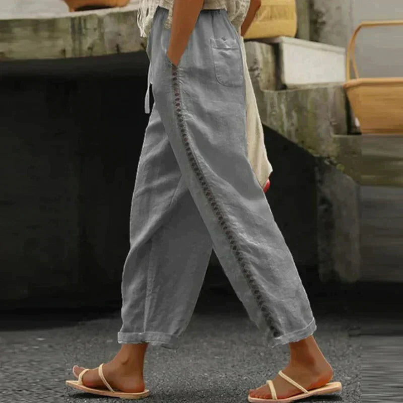 Zovely Damen-Sommerhose im Boho-Stil