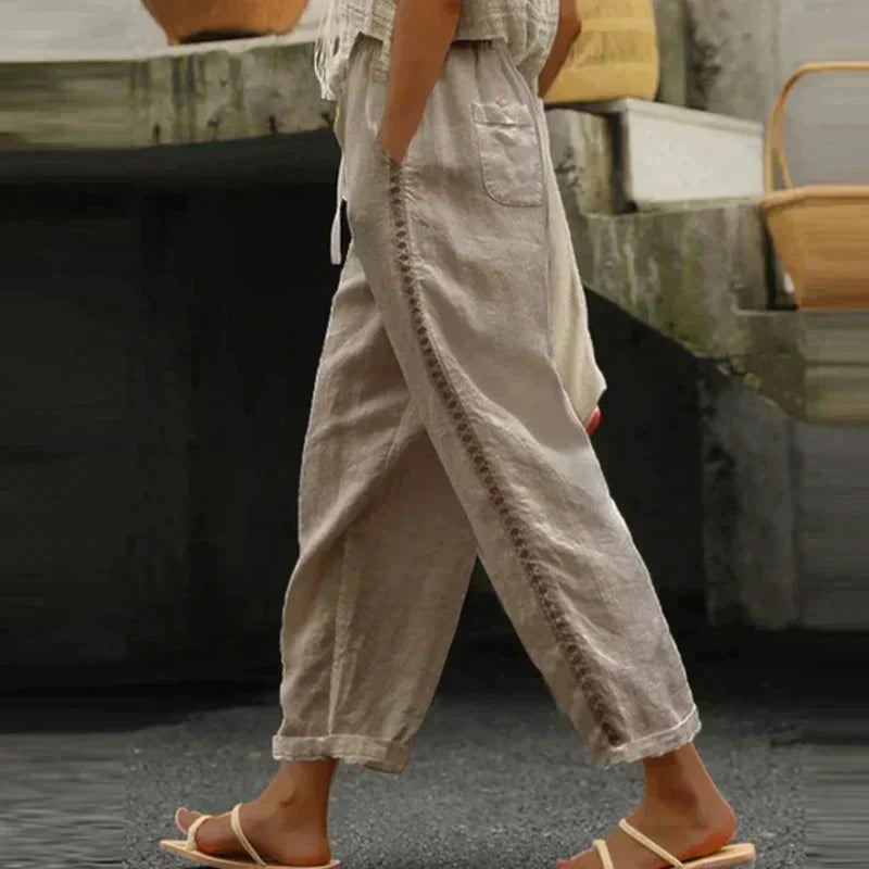 Zovely Damen-Sommerhose im Boho-Stil