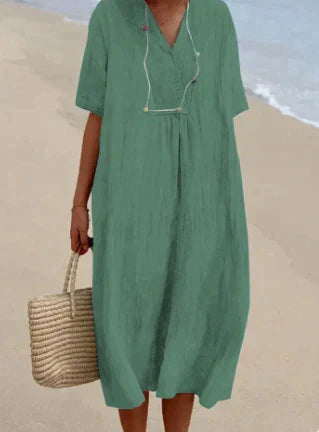 Marie: Linen Dress
