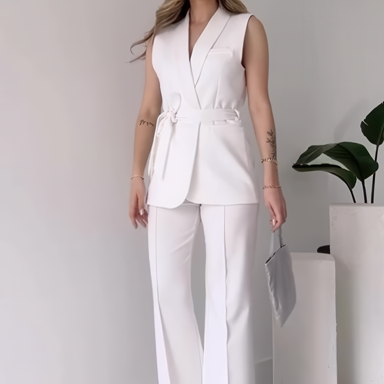 Chrissy's perfekt abgestimmtes Sommeroutfit