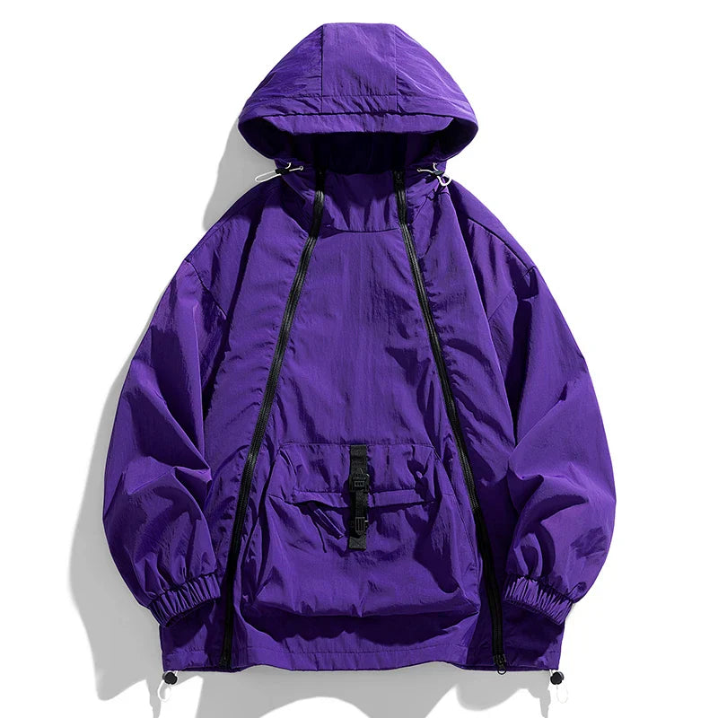 Veste Anorak Mayweather Coupe Vent Légère Respirante Imperméable Polyvalente Activités Quotidiennes