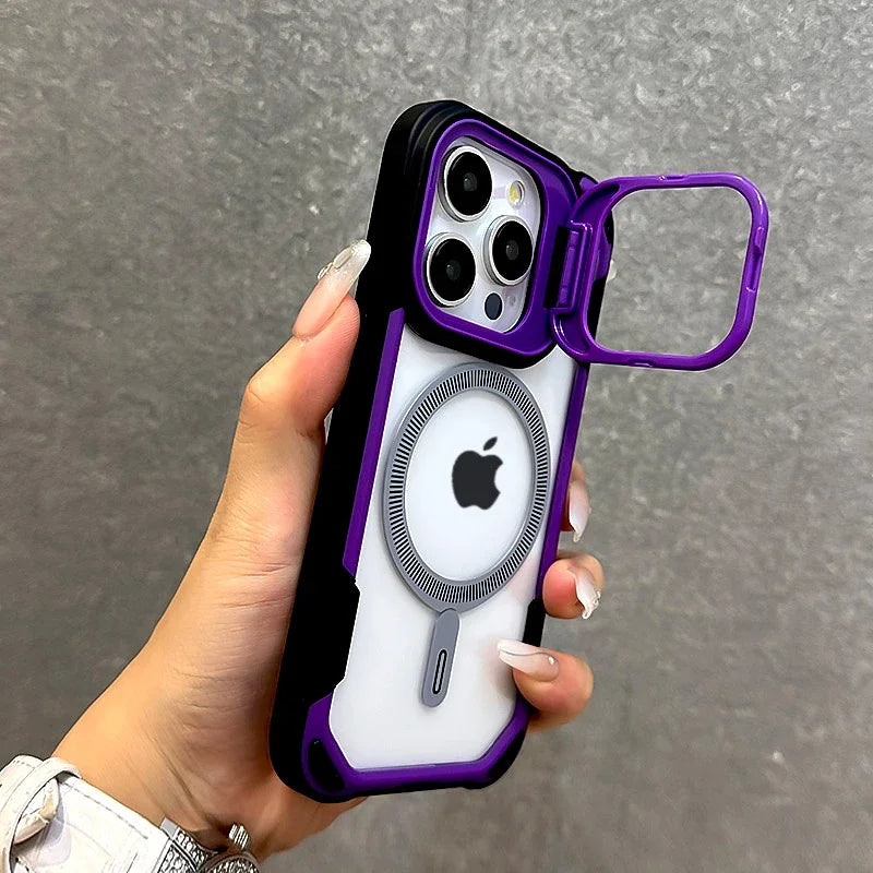 Etui FlipGuard iPhone Avec Absorption Magnétique Antichoc Durable Résistant Aux Rayures Découpe Précise Boutons Léger