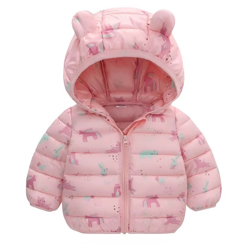 Veste À Capuche Longue Pour Enfants Chaud Hiver Pour Garçons Et Filles De 4 À 10 Ans