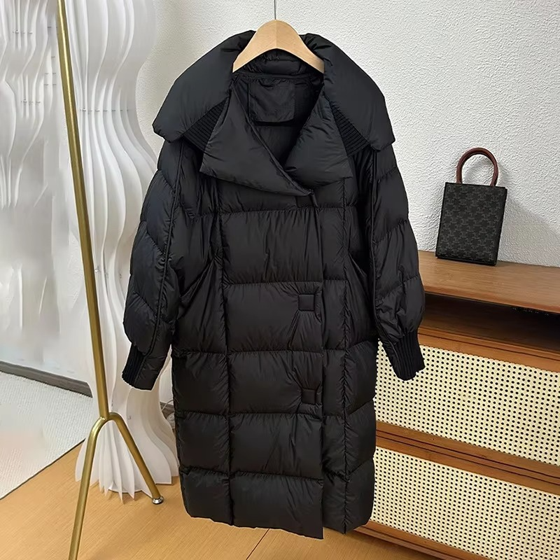 Manteau Long En Duvet Pour Femme Chaud Et Ample Pour L Hiver Très Froid Confortable Et Élégant