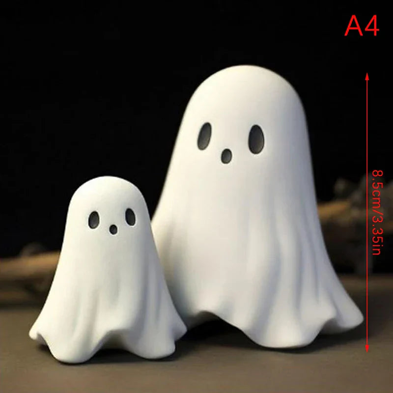 Boo Buddies Déco Halloween Sculptures En Résine Finition Mate Détails Peints À La Main Économisez 40 Pour Cent
