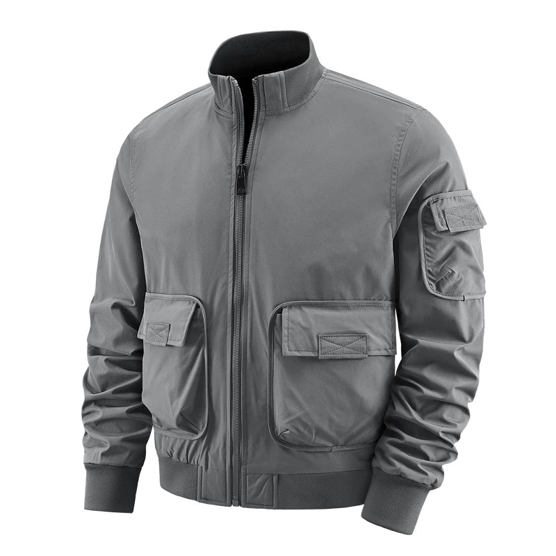 Aubert Herren Cargo Bomberjacke im Casual Style