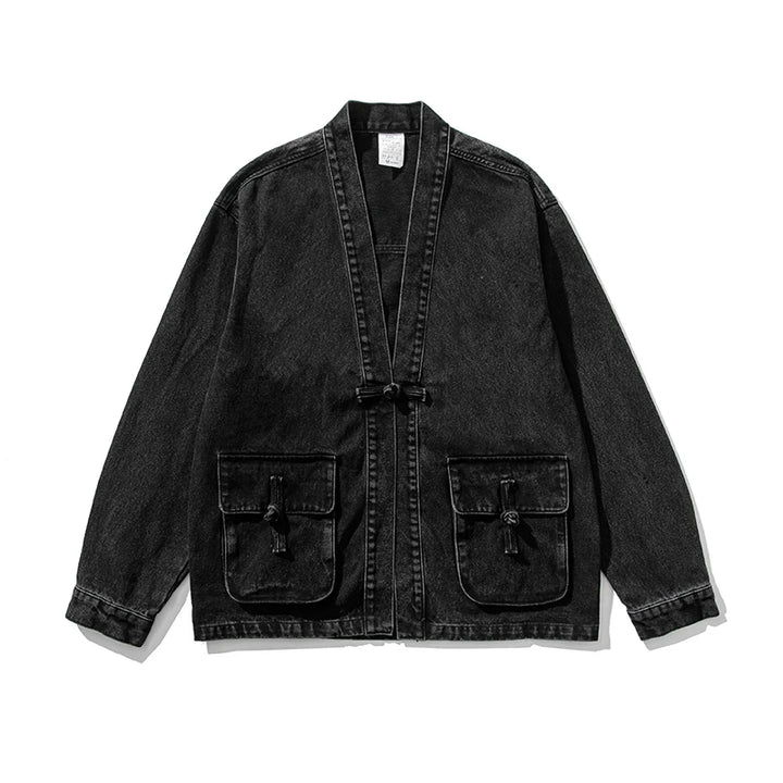Denim Kimonojacke von CECANIA