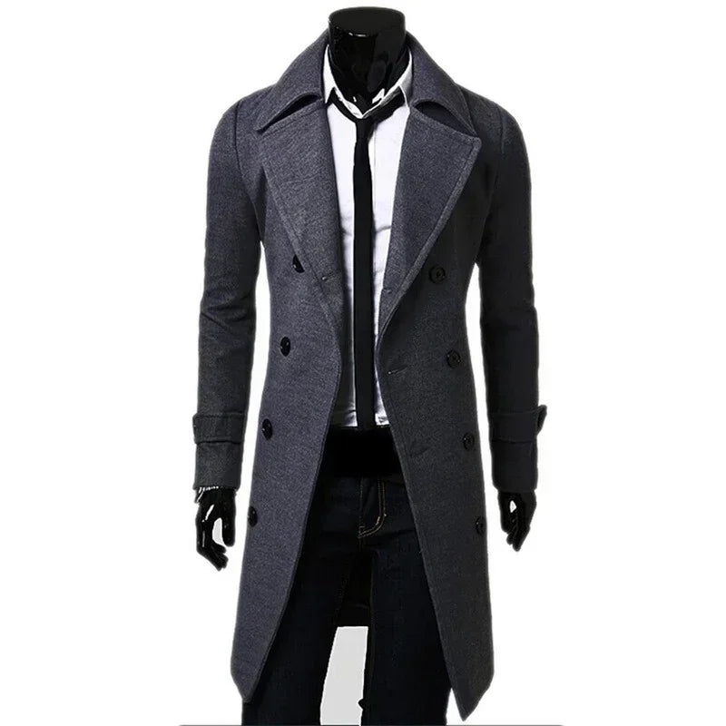 2024 Herren Casual Trenchcoat – Wilder Style