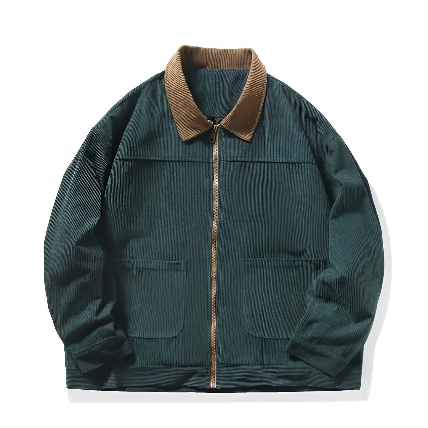 Veste Montana En Velours Côtelé À Bloc De Couleurs Coupe Décontractée Et Confortable