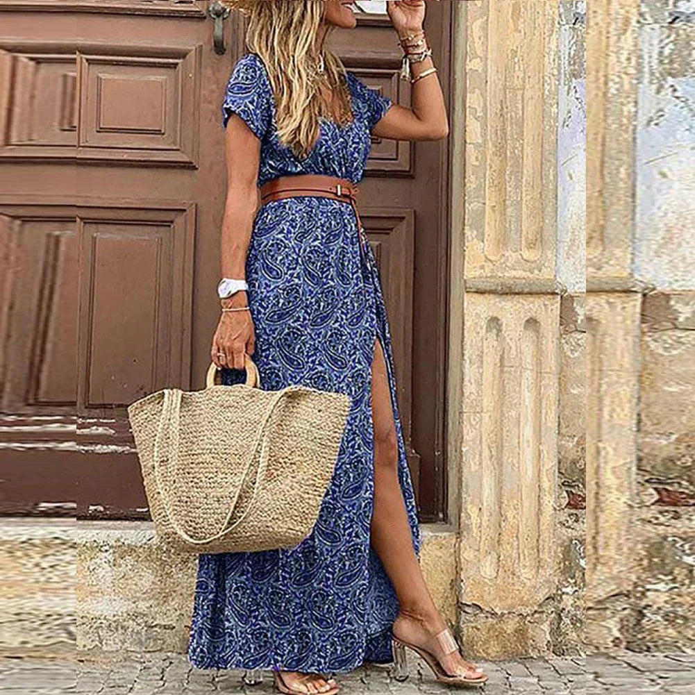 Langes Boho-Kleid von Fudus