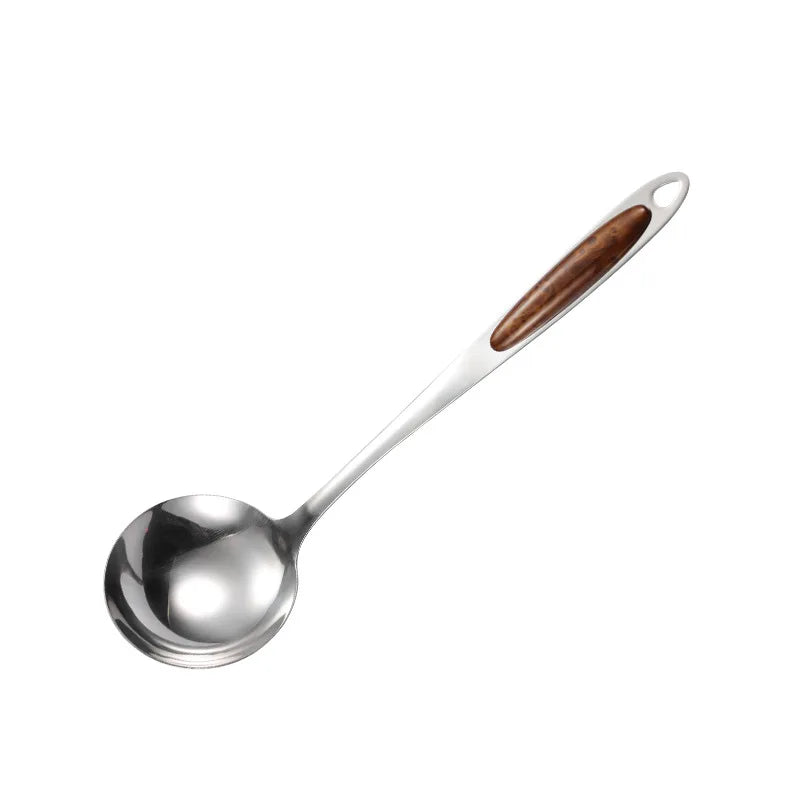 Ensemble Ustensiles Sylvan Manche Ergonomique En Acier Inoxydable 18 8 Finition Miroir Pour Cuisine Lavable