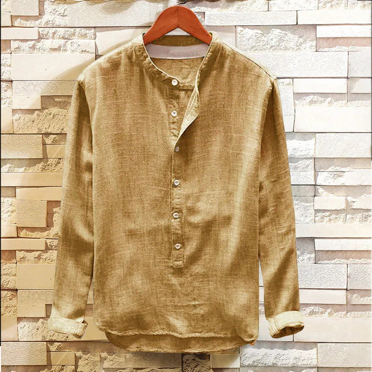 Pull Style Japonais Ryken En Lin Et Coton Premium Avec Conception Moderne Pour Tailles Standard