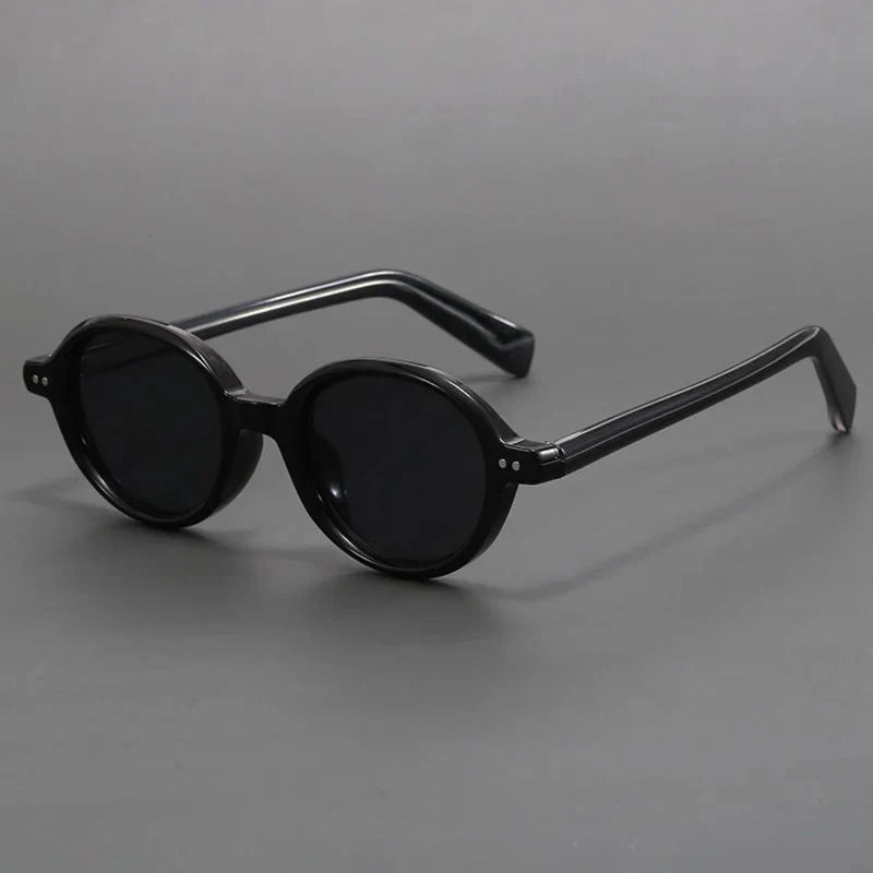 Lunettes De Soleil Rondes Vintage Inspirées Polarisées UV Léger Cadre TR90 Unisexe