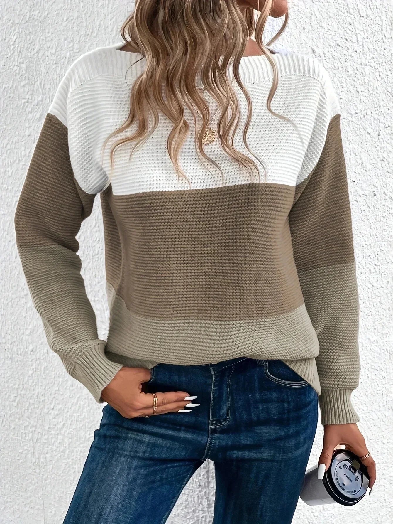 Fiona Pull Col Roulé en Cachemire pour Femme Élégant Design à Blocs de Couleur Confort Exceptionnel