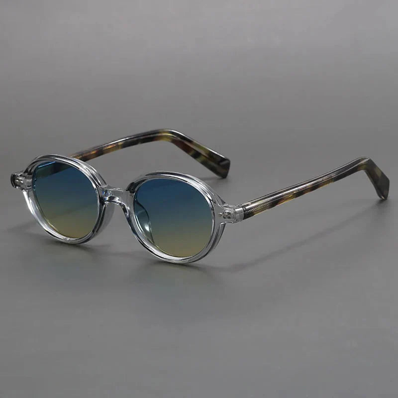 Lunettes De Soleil Rondes Vintage Inspirées Polarisées UV Léger Cadre TR90 Unisexe
