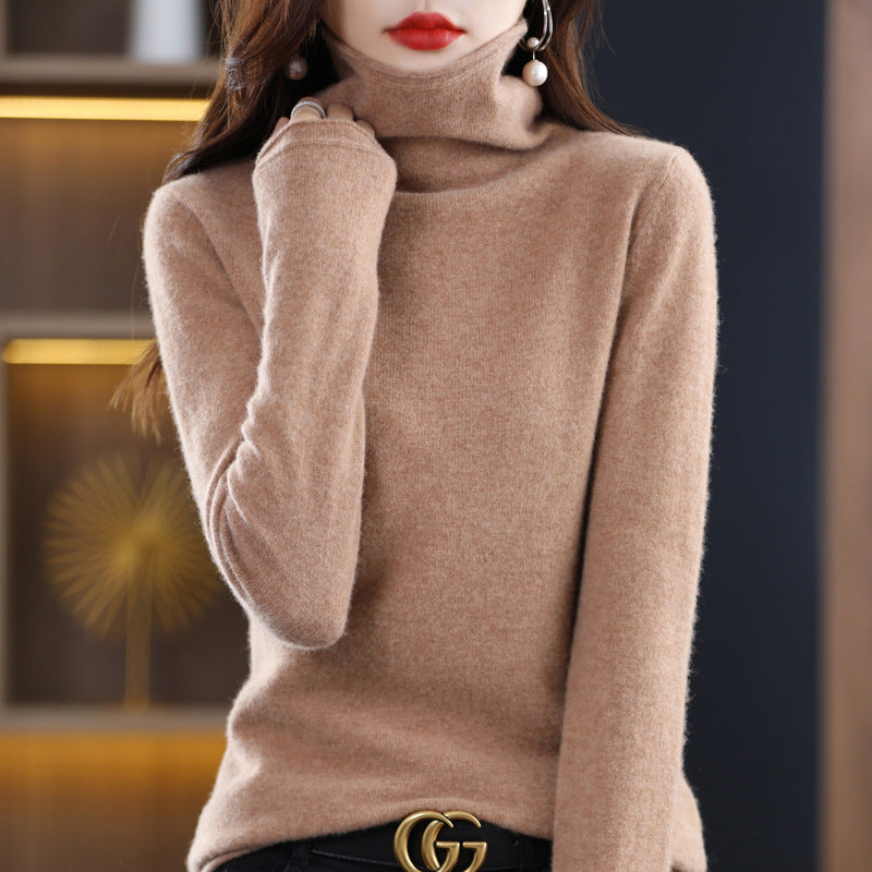 Pull Arctic Grace Sofia Amoretti En Maille Laine Mélangée Chaud Et Confortable Pour Automne