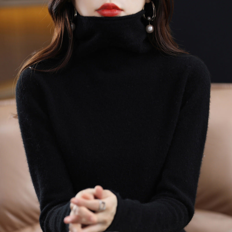 Pull Arctic Grace Sofia Amoretti En Maille Laine Mélangée Chaud Et Confortable Pour Automne