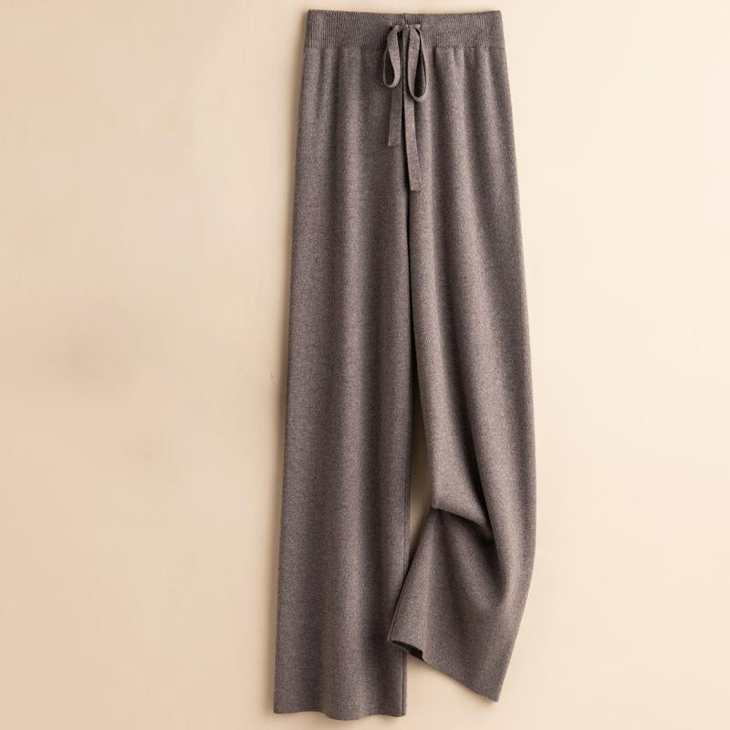 Pantalon Fluide Ember Flow De Sofia Amoretti À Taille Haute Pour Un Look Confortable Et Élégant