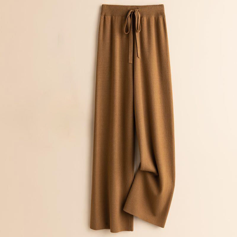 Pantalon Fluide Ember Flow De Sofia Amoretti À Taille Haute Pour Un Look Confortable Et Élégant