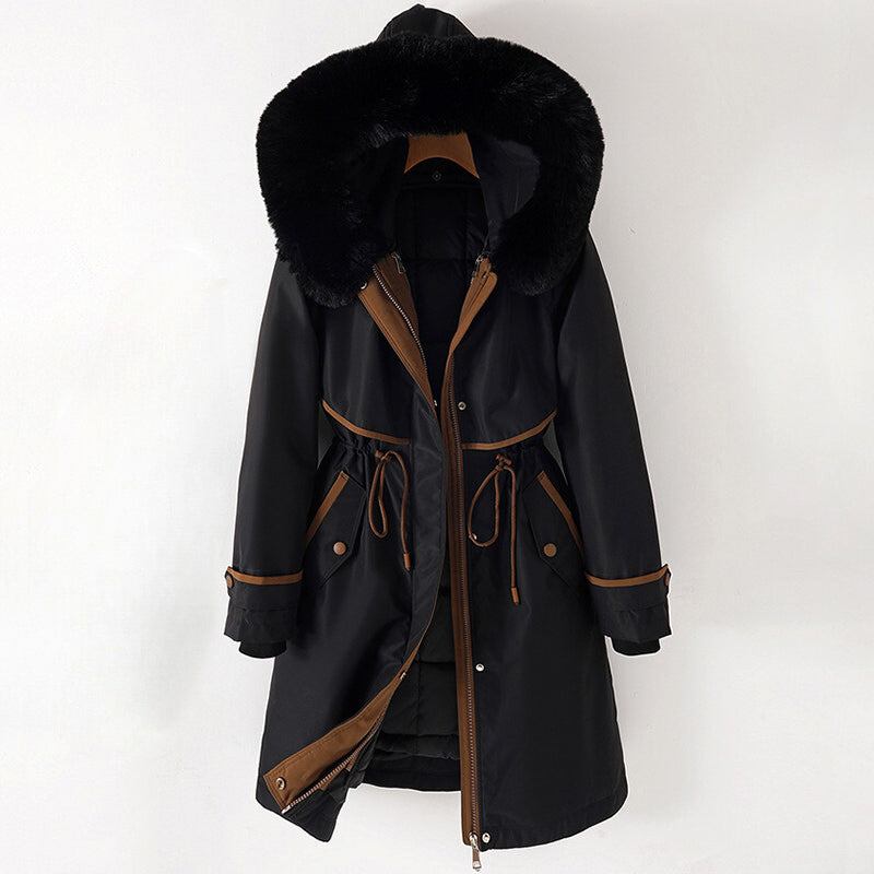 Sofia Amoretti Manteau Princesse Des Neiges Avec Capuche En Fourrure Synthétique Confort Et Élégance