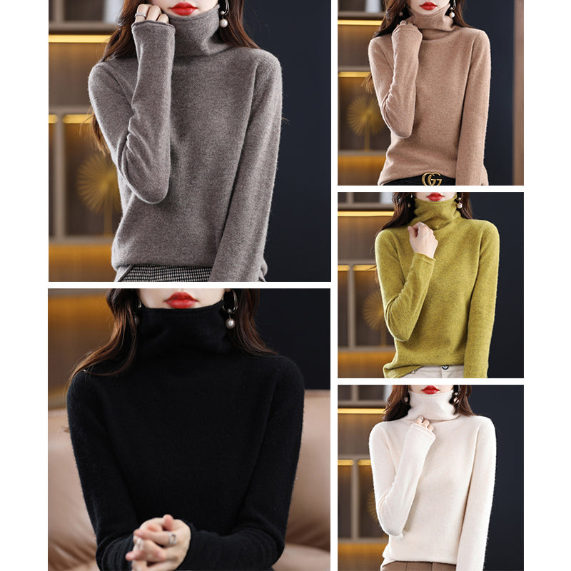 Pull Arctic Grace Sofia Amoretti En Maille Laine Mélangée Chaud Et Confortable Pour Automne