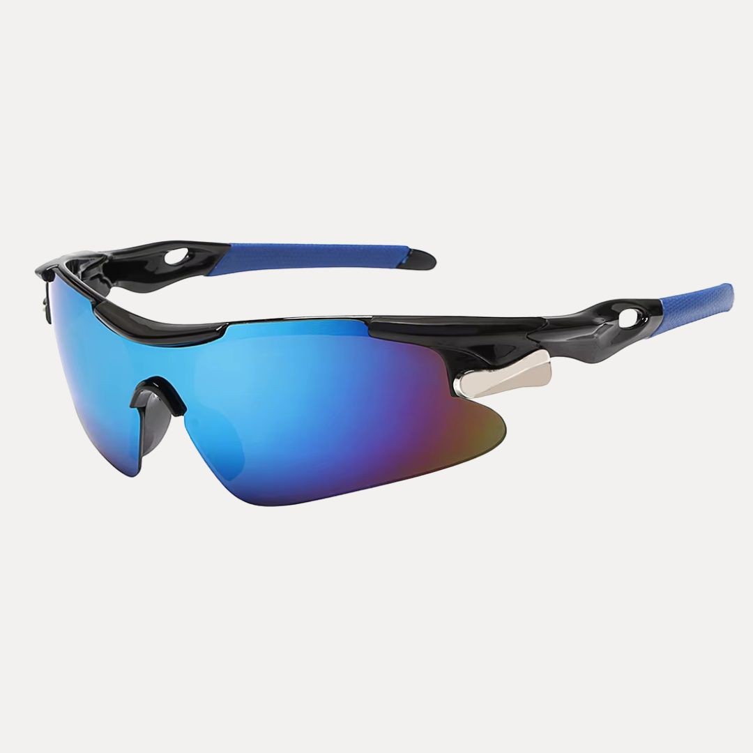 Lunettes Polarisées Pour Cyclisme Légères Et Résistantes Aux Chocs Avec Cadre Coupe Vent Et Protection UV