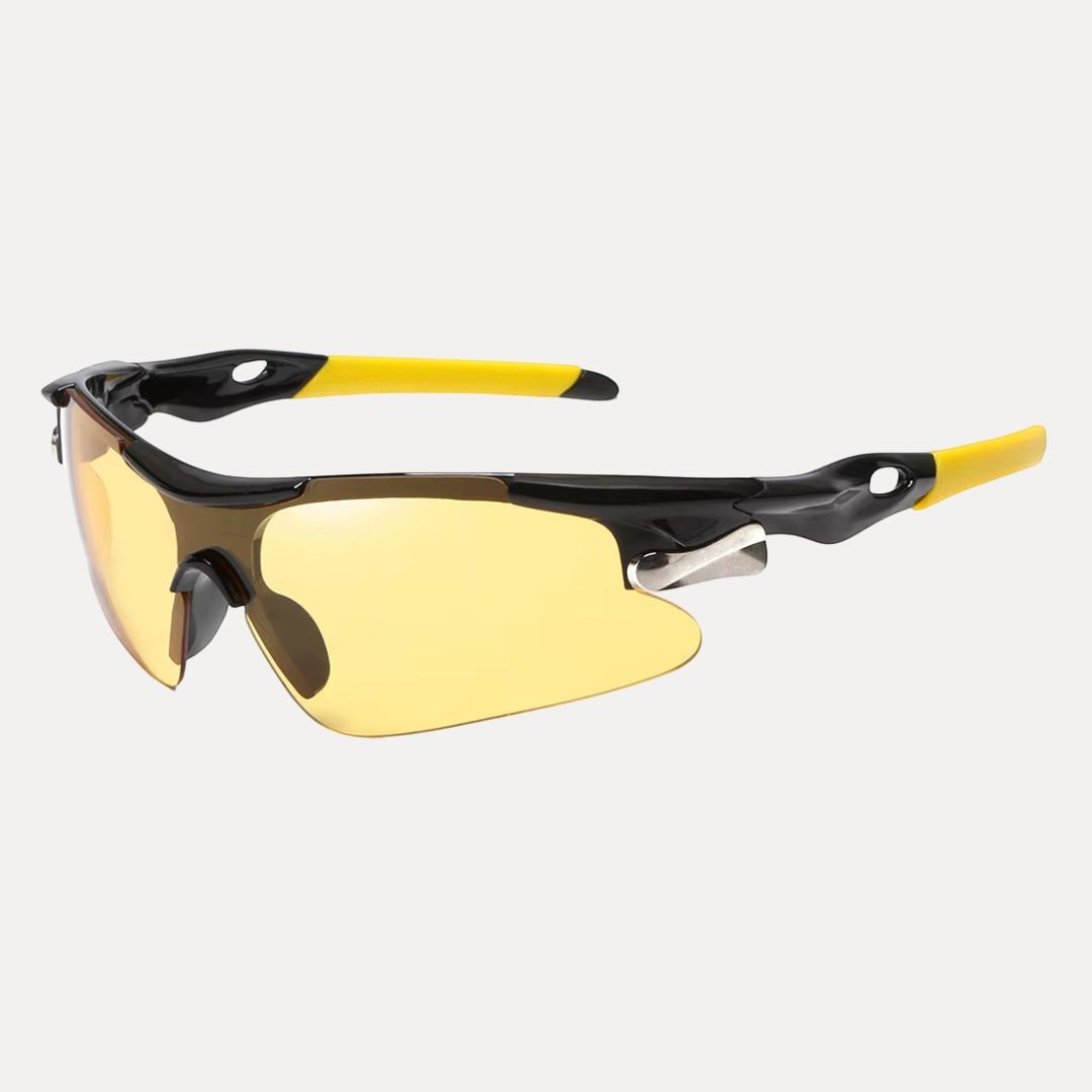 Lunettes Polarisées Pour Cyclisme Légères Et Résistantes Aux Chocs Avec Cadre Coupe Vent Et Protection UV