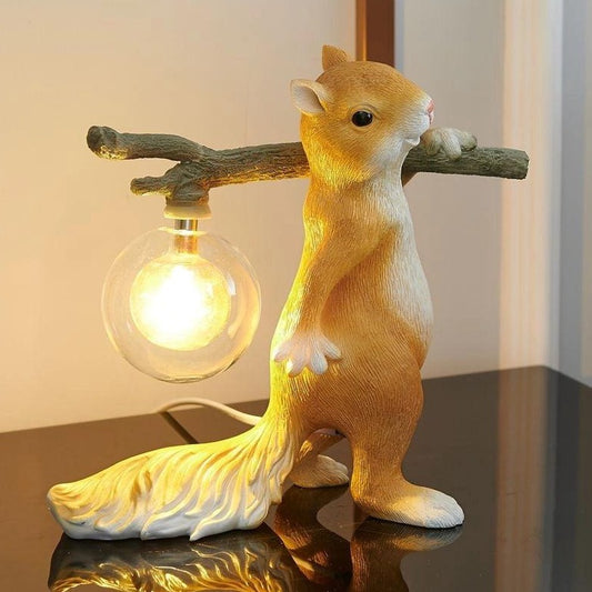Tischlampe Eichhörnchen
 - OnyxLampen