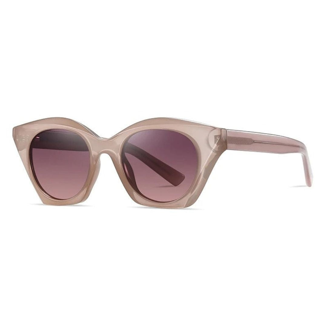 Lunettes De Soleil Stella Glamour Cat Eye Avec Monture De Qualité Et Lentilles Dégradées Confortables