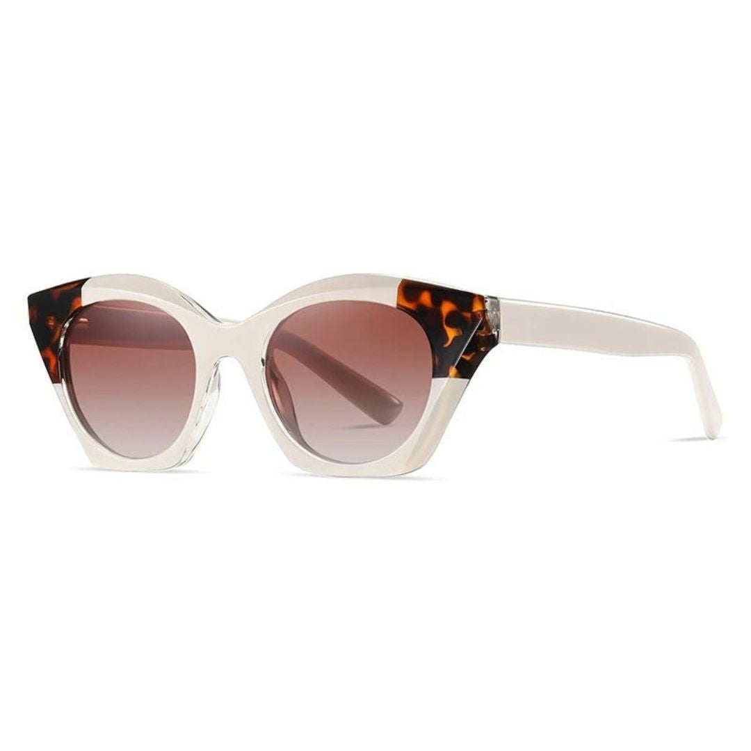 Lunettes De Soleil Stella Glamour Cat Eye Avec Monture De Qualité Et Lentilles Dégradées Confortables