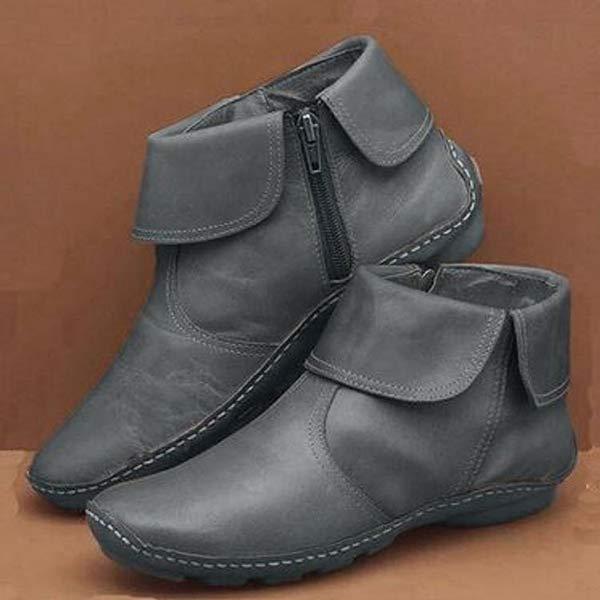 Bottes De Cheville Pour Femme Élégantes Et Confortables En Simili Cuir Haute Qualité Pour Tous Les Jours