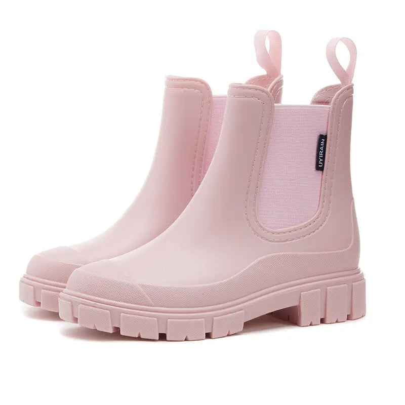 Bottines Pour Femme Imperméables Moderne Design Étanches Confort Durable Idéales Pour Temps Pluvieux