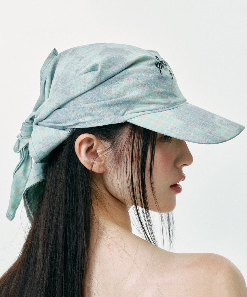 Casquette de baseball foulard vert menthe d'été - Amawinc
