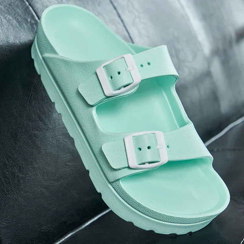 Laura® Damen-Sandalen: Wolkenweiche Sommer-Plattform