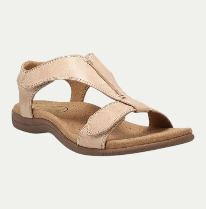Sandales En Cuir Pour Femmes Soutien Confort Durable Et Style Facile Amawinc Pour Marche Quotidienne