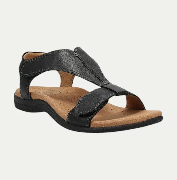 Sandales En Cuir Pour Femmes Soutien Confort Durable Et Style Facile Amawinc Pour Marche Quotidienne