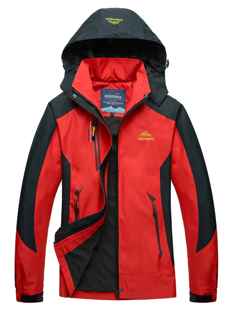 Veste Imperméable Pour Femme Pluie Coupe Décontractée Capuche Ajustable Poches Zippées