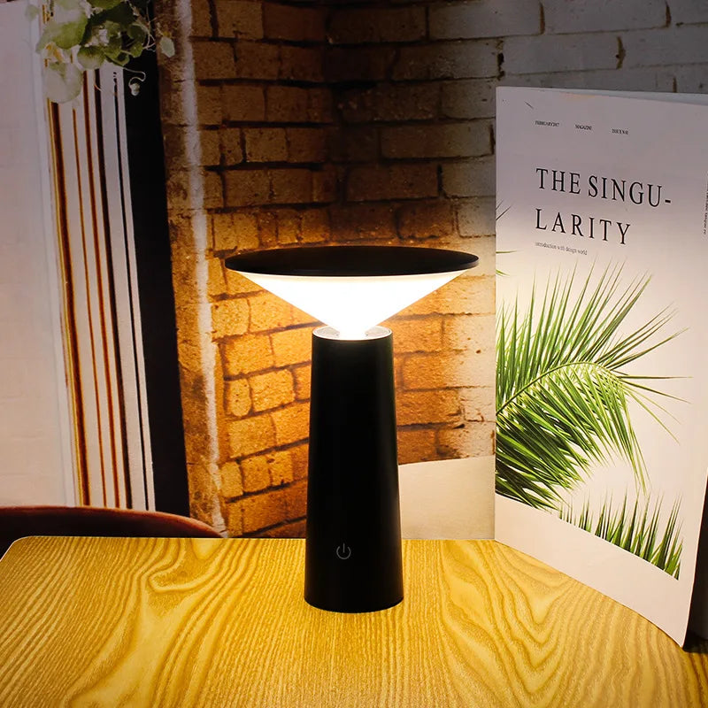 Remoteglo: Drahtlose Tischlampe