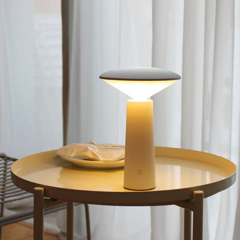 Remoteglo: Drahtlose Tischlampe