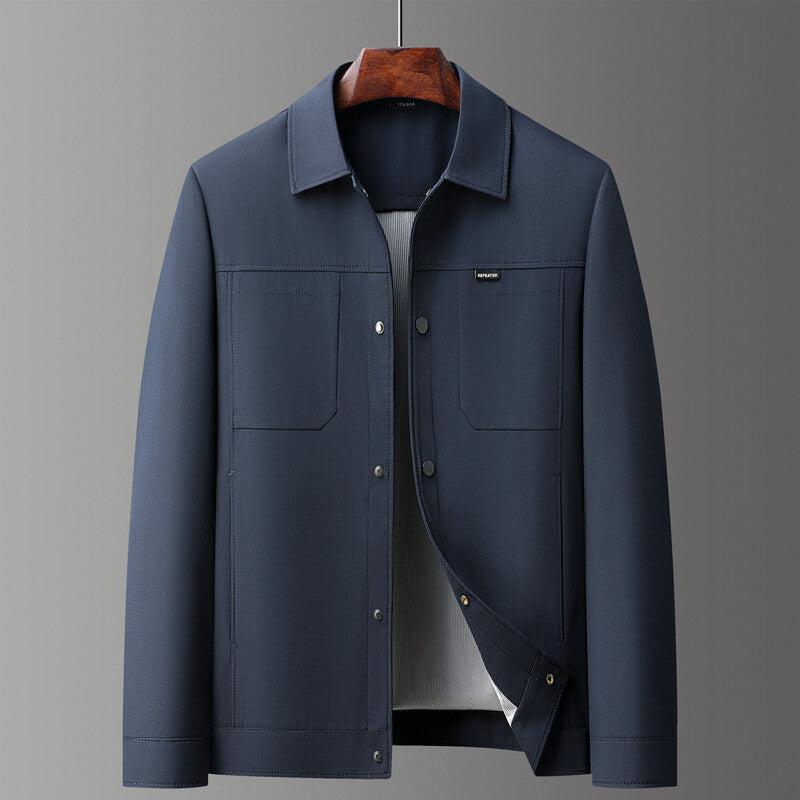 Veste Homme Luxe Sur Mesure Finition Lisse Confiance Moderne Polyvalente Pour Quotidien Amawinc