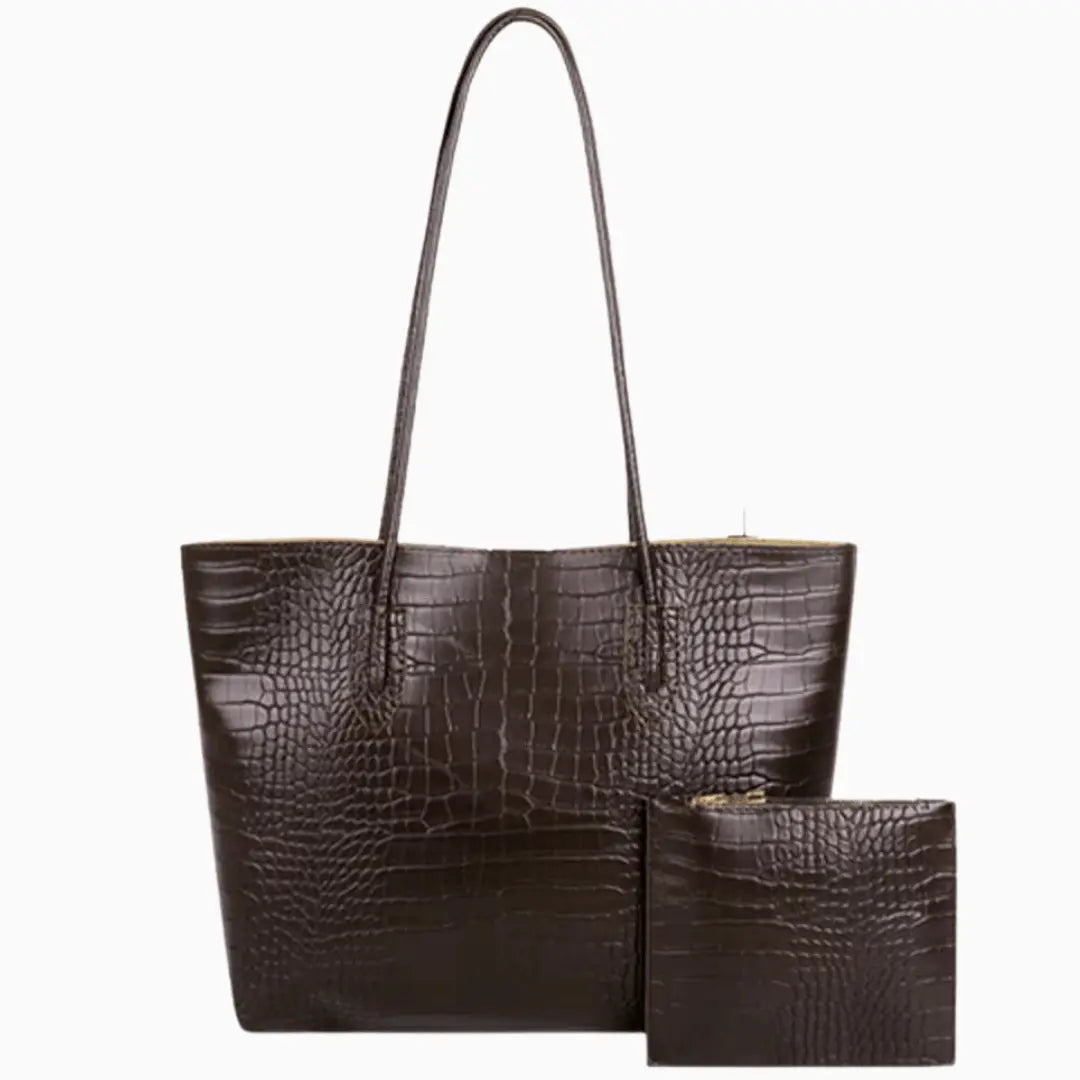 Sac Tote Croco Sophia Allure Waylynn Portefeuille Assorti Offert À Chaque Achat Luxe