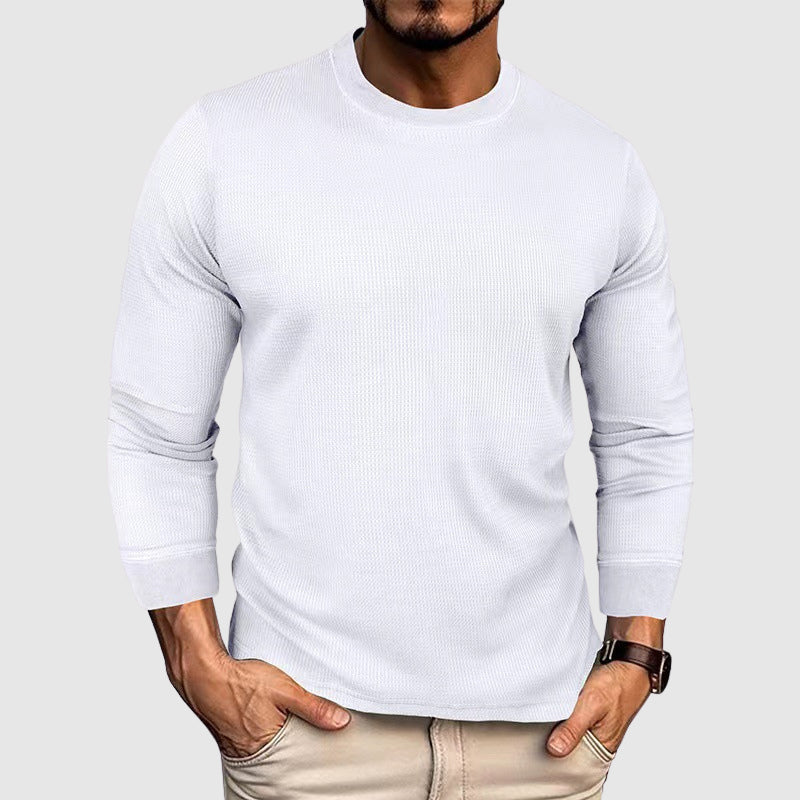 Chemise Tricot Frais Signée Alessandro Veneti Avec Col Haut Confort Premium Et Finition Artisanale